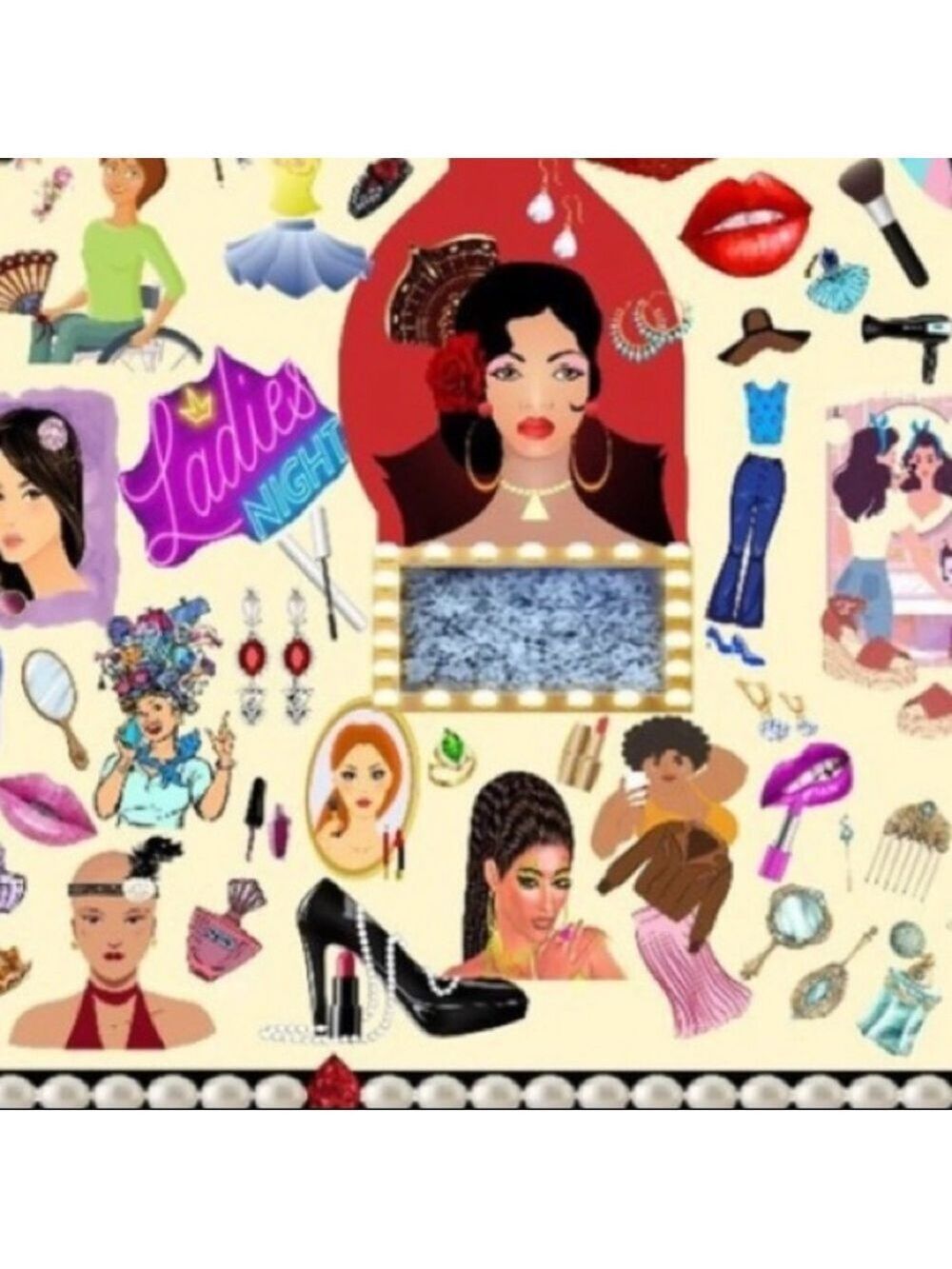 25 10X13 Poly Mailers Fashion Makeup Girls Ladies Night Flat PRICE IS FIRM - Picture 12 of 15